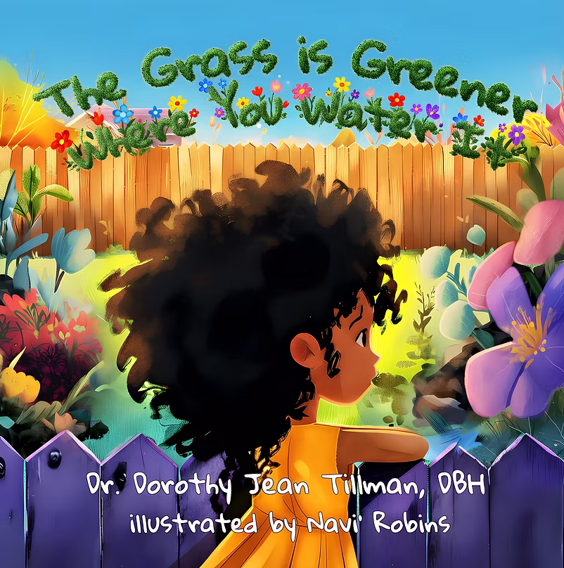 The Grass is Greener Where You Water It book cover